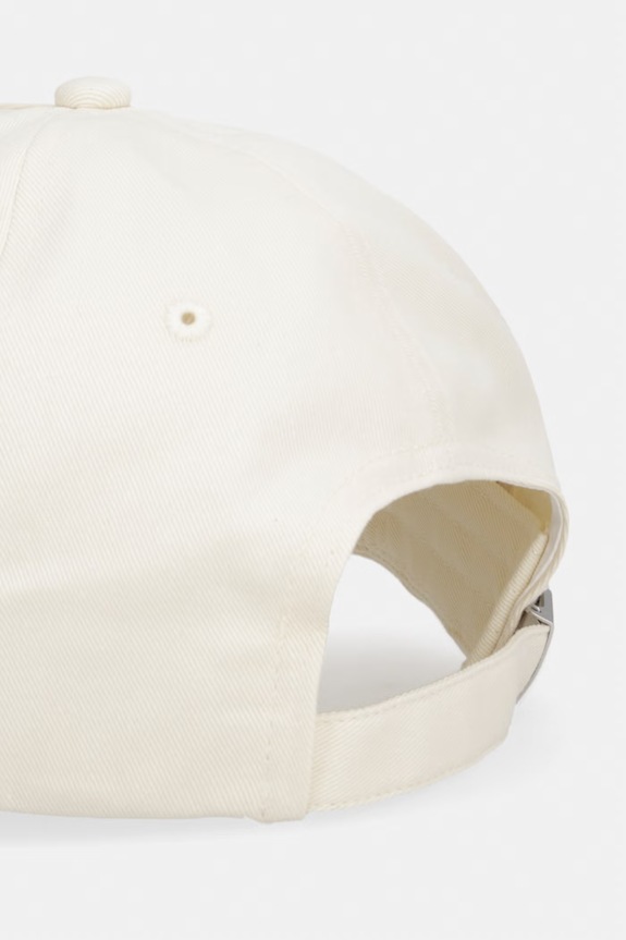 Akcesoria Calvin Klein czapka bejsbolówka bawełniana LV04F5072G beżowy