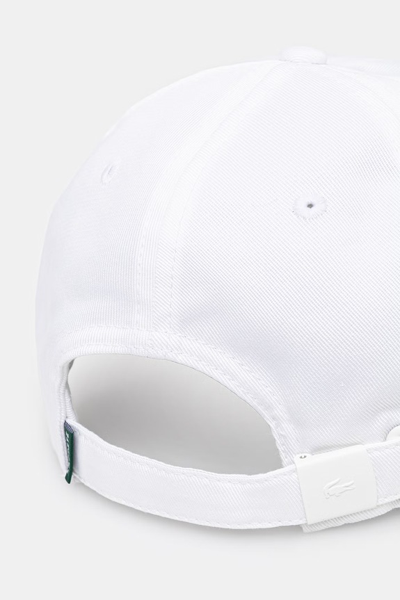 Accessori Lacoste berretto in cotone RK1910 bianco
