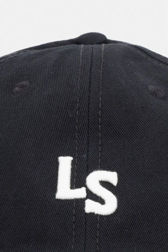 Βαμβακερό καπέλο του μπέιζμπολ Levi's LS MONOGRAM 004BS.0000 μαύρο SS26