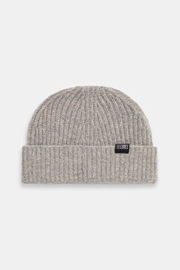 MM6 Maison Margiela hat with wool plain gray SH0TB0006.M13219