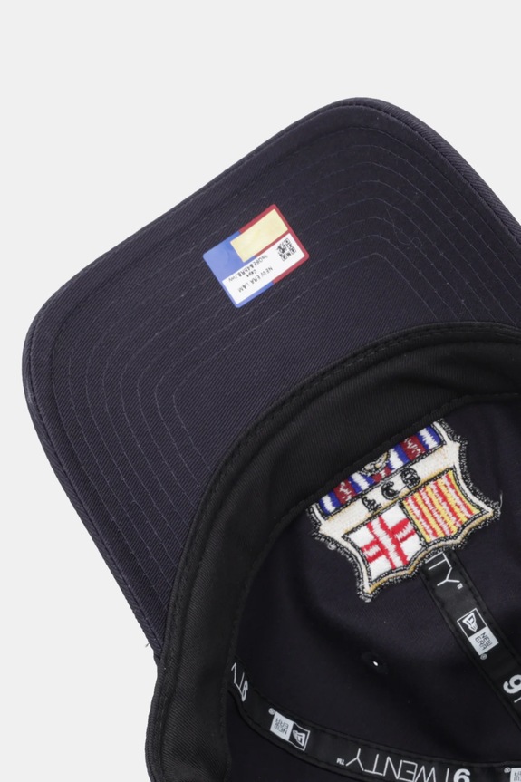 New Era șapcă de baseball din bumbac NEW ERA x FC BARCELONA bleumarin 60846900