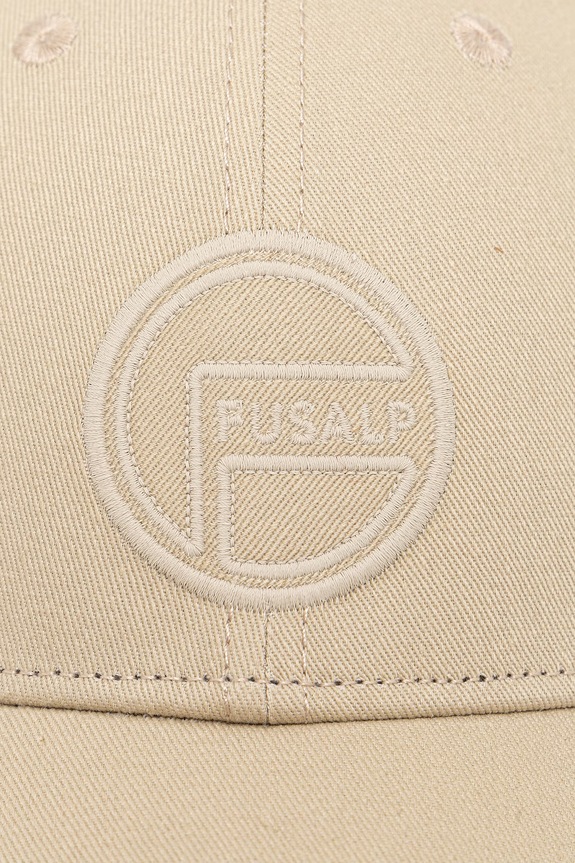 Fusalp czapka baseballowa bawełniana H3701 beżowy SS26