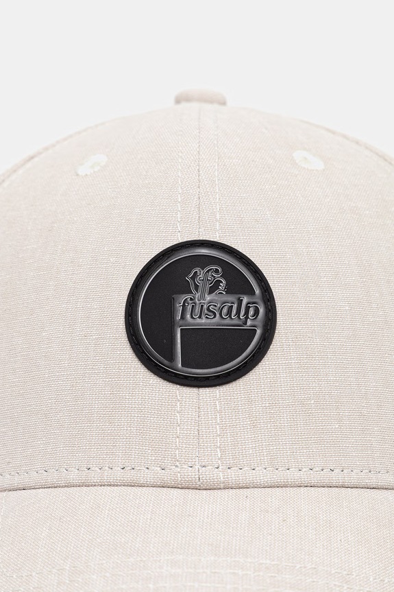 Fusalp καπέλο με γείσο CHAMBRAY CAP J3703 μπεζ SS26