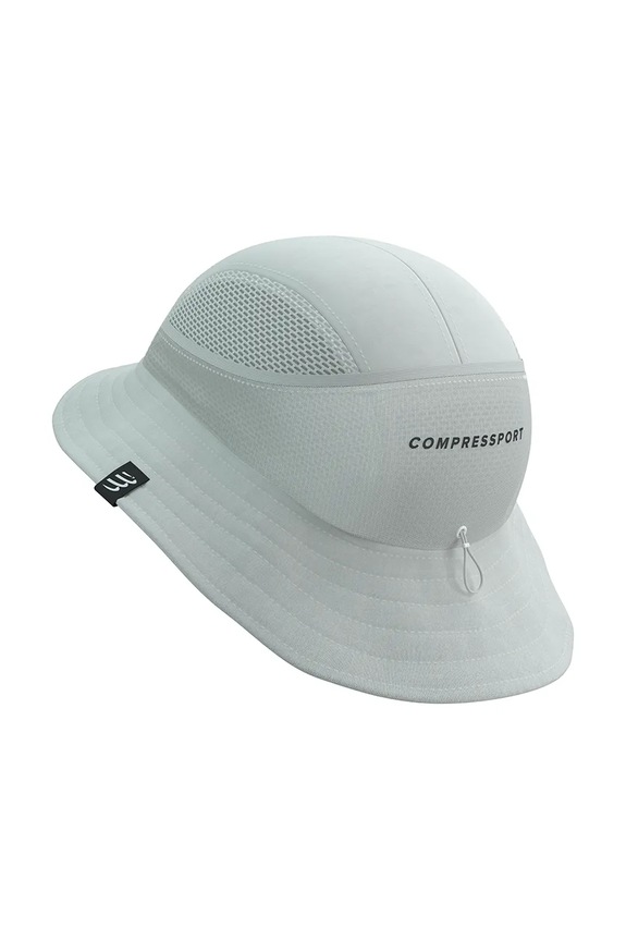 Compressport καπέλο με γείσο Icebob λευκό XHWU1046