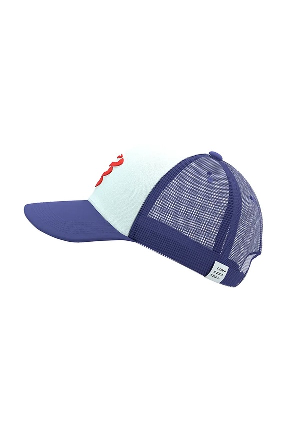 Αξεσουάρ Compressport Καπέλο trucker από βαμβάκι XHWU4195 μωβ