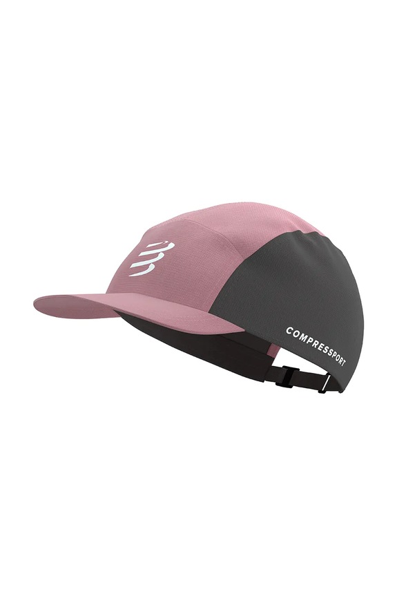 Compressport czapka z daszkiem EAT MY DUST! różowy XHWU1346