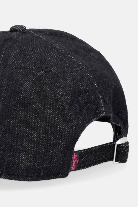 Dodatki Levi's baseball kapa bombažna Coated x PRIDE 0066X črna