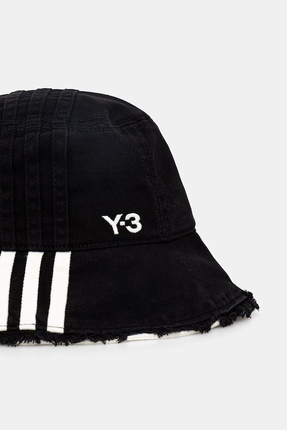 Аксессуары Джинсовая шляпа Y-3 STRIPES HAT KD2433 чёрный