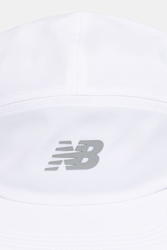 New Balance șapcă LAH51001WT alb SS26