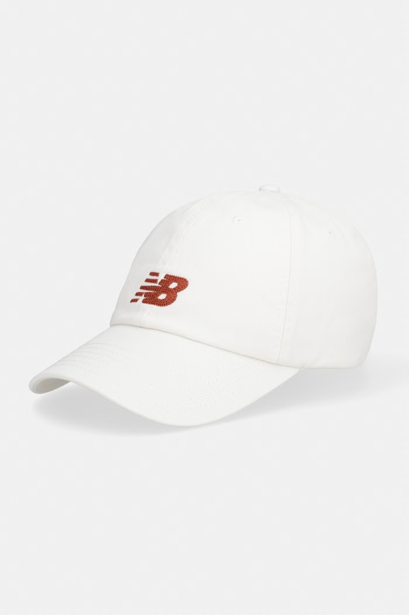 New Balance șapcă de bumbac bej AC84454SST