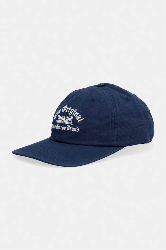 Kšiltovka Levi's RELAXED DAD HERITAGE bavlna modrá 000A9.0031