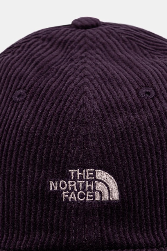 The North Face czapka z daszkiem bawełniana Norm NF0A8CGKNHB1 fioletowy SS26