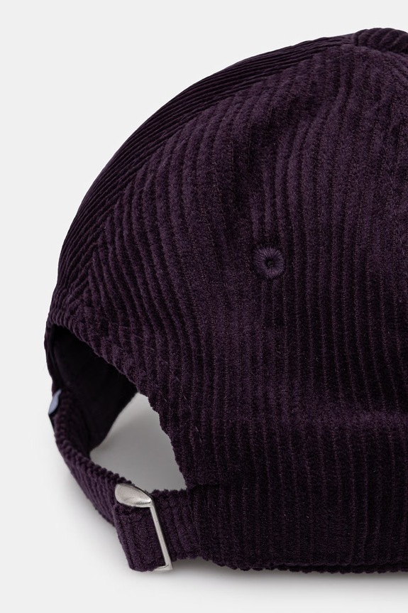 Akcesoria The North Face czapka z daszkiem bawełniana Norm NF0A8CGKNHB1 fioletowy