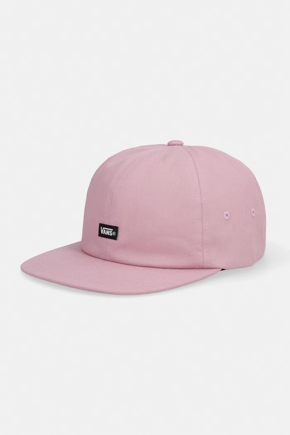 Vans șapcă bumbac roz VN000QA1FPR1