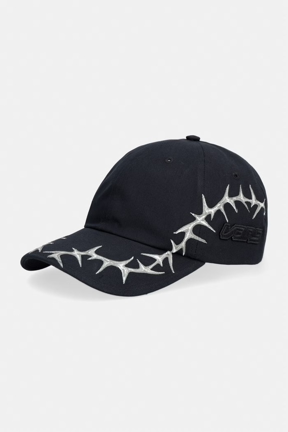 Vans șapcă pentru femei, din bumbac negru VN000T39BLK1