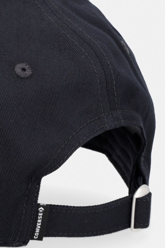 Αξεσουάρ Βαμβακερό καπέλο του μπέιζμπολ Converse MA5708 μαύρο