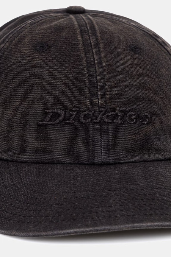 Dickies Siltes sapka pamut DK0A887ZBLK1 fekete SS26