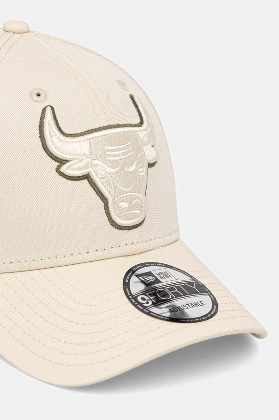 New Era șapcă de baseball din bumbac OUTLINE 9FORTY® 60771712 bej SS26