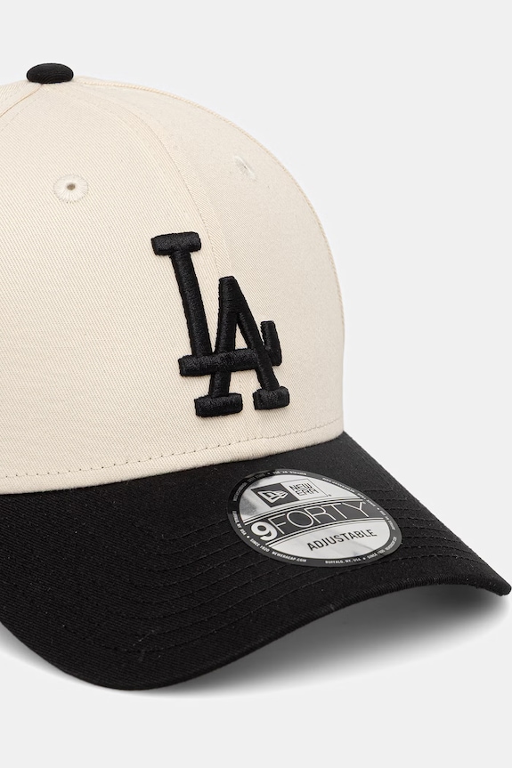 New Era șapcă de baseball din bumbac COLOURBLOCK 9FORTY® 60771835 bej SS26