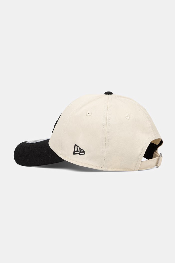 Accesorii New Era șapcă de baseball din bumbac COLOURBLOCK 9FORTY® 60771835 bej