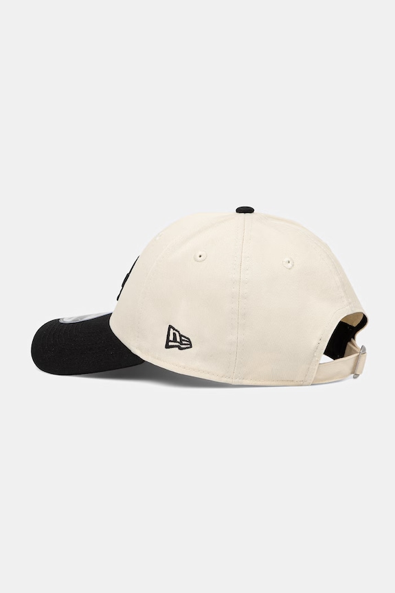 Accesorii New Era șapcă de baseball din bumbac COLOURBLOCK 9FORTY® 60771835 bej