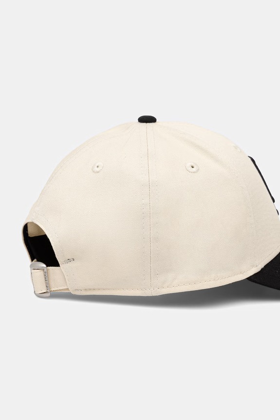 New Era șapcă de baseball din bumbac COLOURBLOCK 9FORTY® bej 60771835