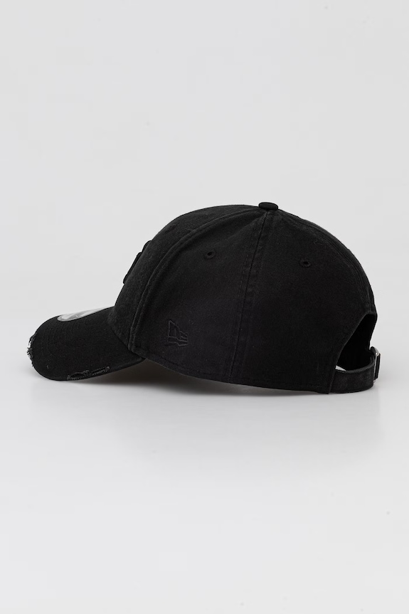 Bavlnená šiltovka New Era WASH DISTRESS 9FORTY® čierna 60771831