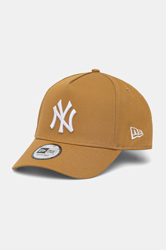 Bavlnená šiltovka New Era LEAGUE ESSENTIAL E-FRAME bavlna žltá 60771716