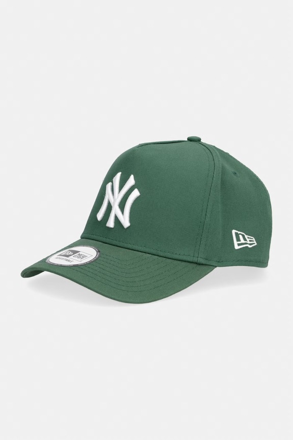 New Era șapcă de baseball din bumbac LEAGUE ESSENTIAL E-FRAME bumbac verde 60771719