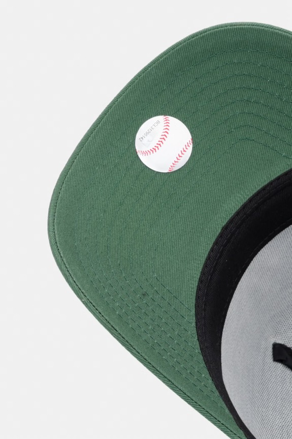 New Era șapcă de baseball din bumbac LEAGUE ESSENTIAL E-FRAME verde 60771719