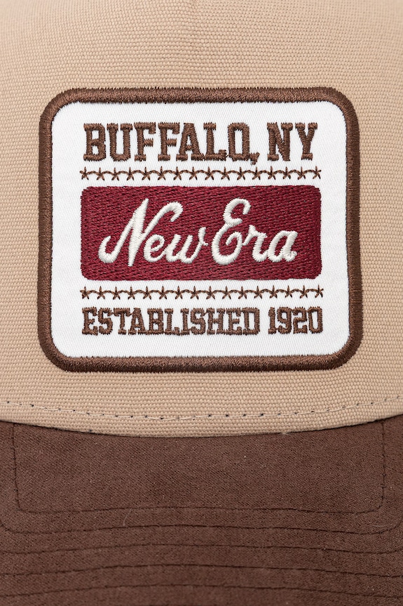 Šiltovka New Era PATCH SUEDE E-FRAME béžová 60771796