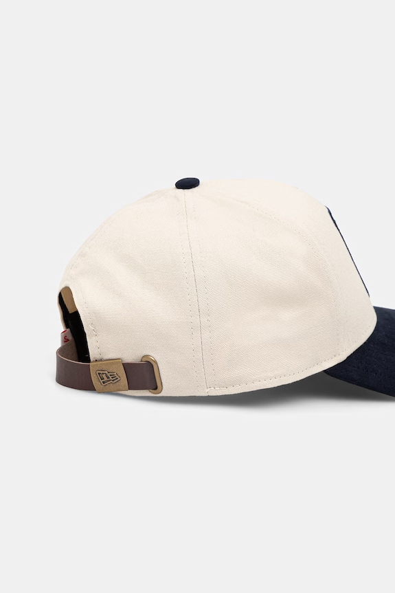 Accesorii New Era șapcă de baseball din bumbac PATCH SUEDE E-FRAME 60771797 bej