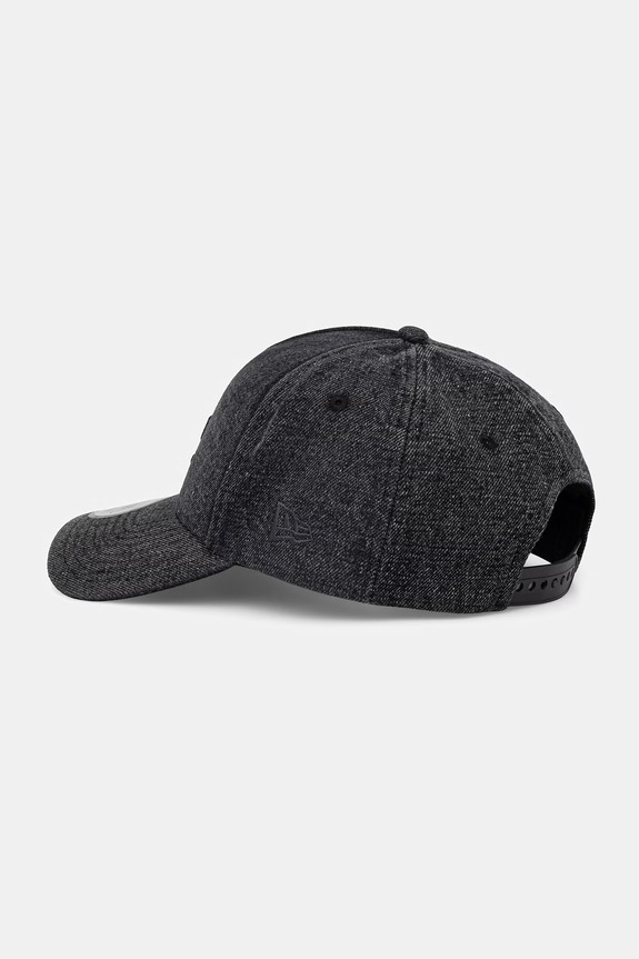 Džínsová šiltovka New Era DENIM E-FRAME čierna 60771820
