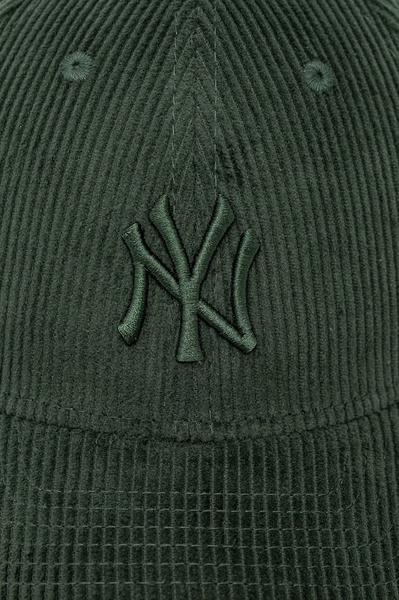 New Era șapcă de baseball din bumbac CORD 9FORTY® MC verde 60771825
