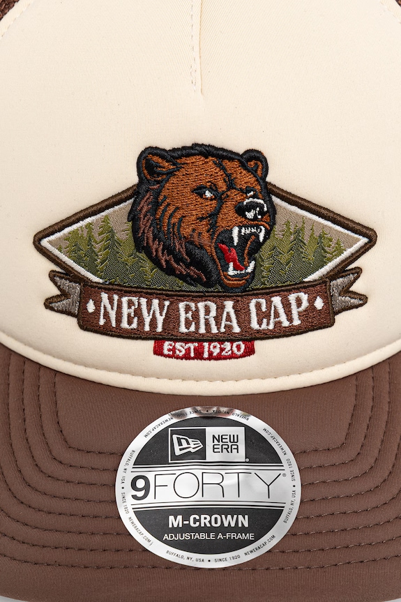 New Era șapcă GRAPHIC 9FORTY® MC AF TRUCKER 60771806 maro SS26