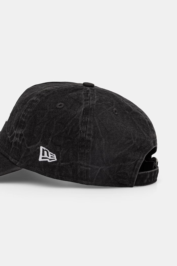 New Era șapcă de baseball din bumbac PIGMENT WASH 9TWENTY® AF negru 60771876