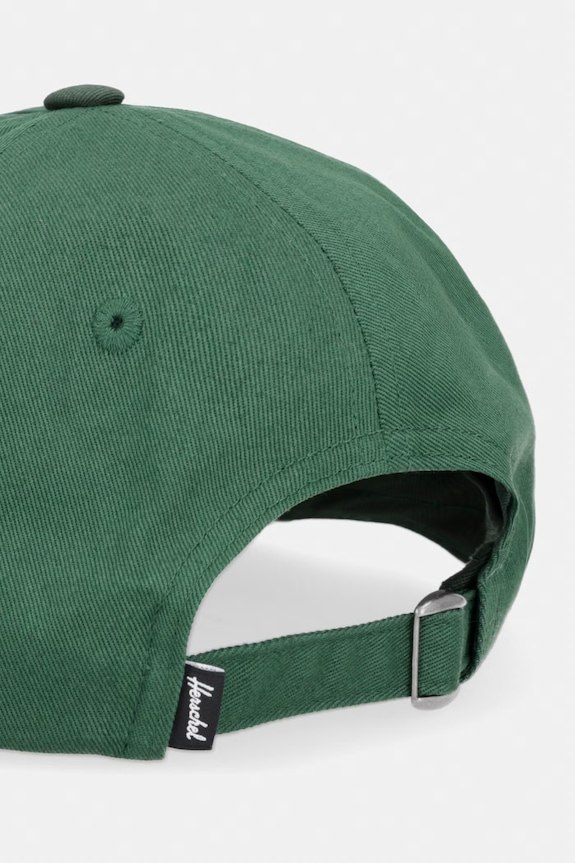Βαμβακερό καπέλο του μπέιζμπολ Herschel Scout Vintage 50719.07458.OS πράσινο SS26
