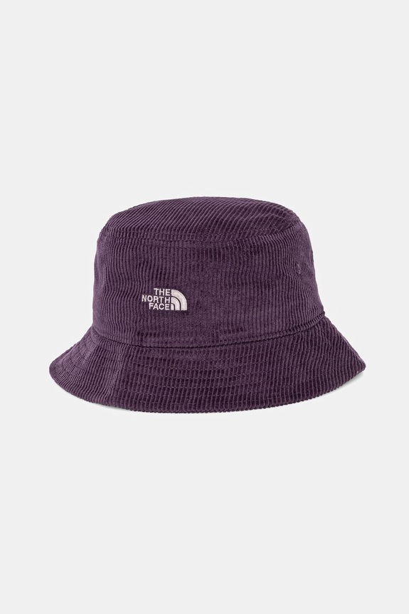 The North Face klobúk bucket menčestrový fialová NF0A8CGJNHB1