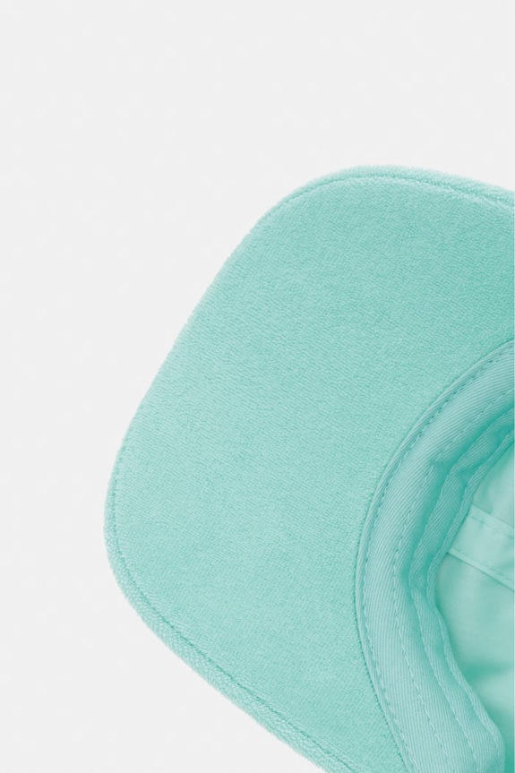 Vilebrequin Καπέλο με γείσο CASTLE τιρκουάζ CTLC4102