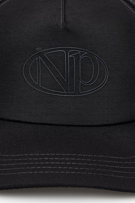 No Problemo baseball cap bawełniana NP9000505 czarny SS26