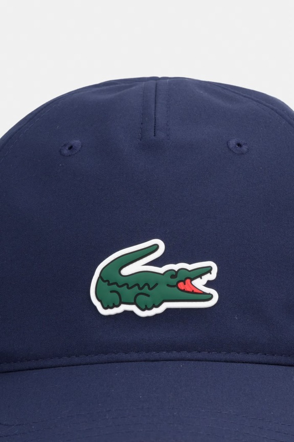 Lacoste čiapka so šiltom RK6388 tmavomodrá SS26