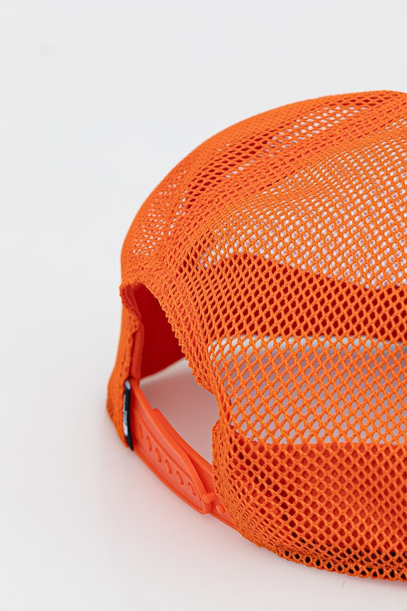 Αξεσουάρ The North Face καπέλο με γείσο RUNNER TRUCKER NF0A8EQ1JY01 πορτοκαλί