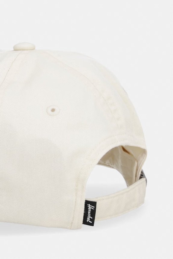 Doplnky Herschel čiapka so šiltom bavlnená Sylas Vintage 50749.06726 béžová