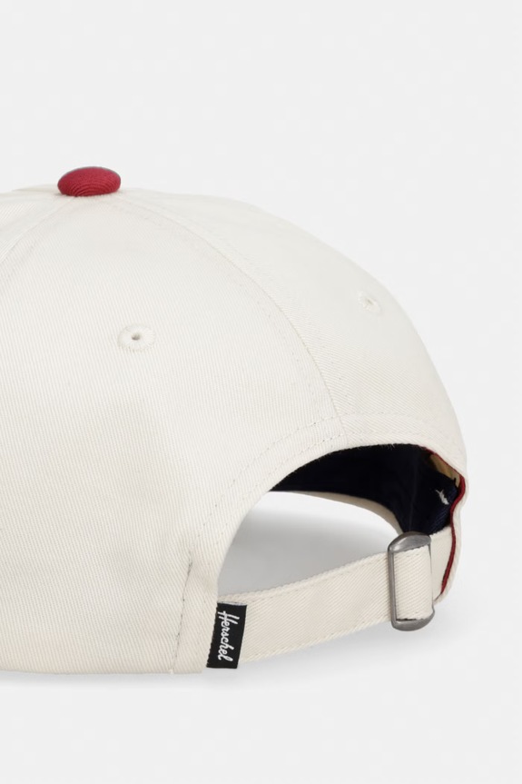 Doplnky Herschel čiapka so šiltom bavlnená Scout Vintage 50719.07321 béžová