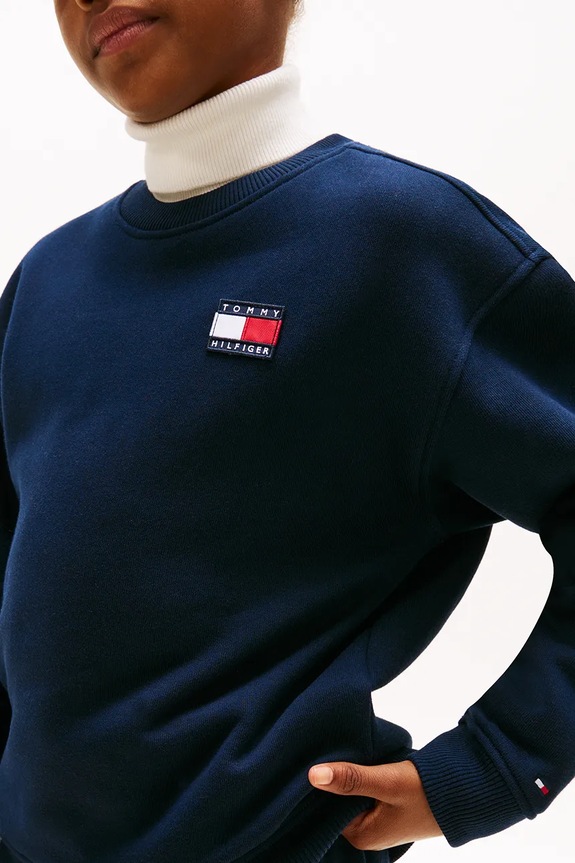 Dječja trenirka Tommy Hilfiger KS0KS00708.128.176.PPY2 mornarsko plava