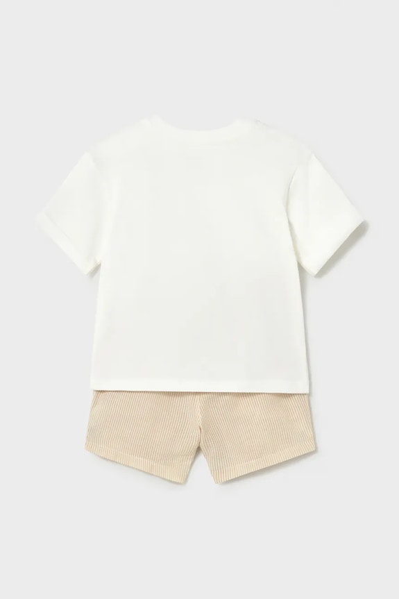 Дитячий комплект Mayoral 1228.3F.Baby.PPY2 бежевий SS26
