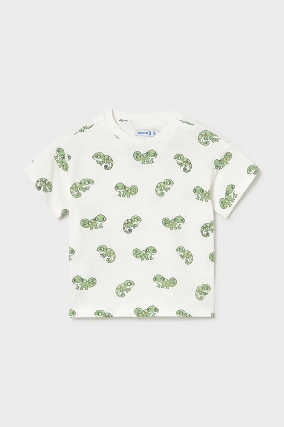 Mayoral set de bumbac pentru copii 1669.3E.Baby.PPY2 verde SS26