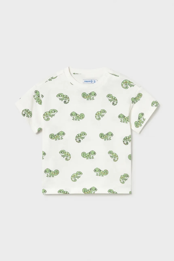 Mayoral set de bumbac pentru copii 1669.3E.Baby.PPY2 verde SS26