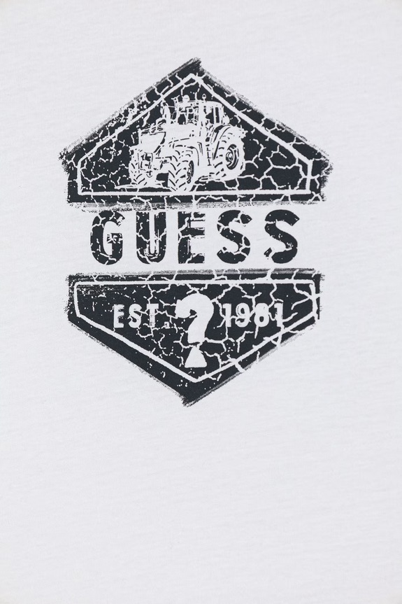 Guess komplet bawełniany dziecięcy żółty N6RG05.K8HM4.PPY2