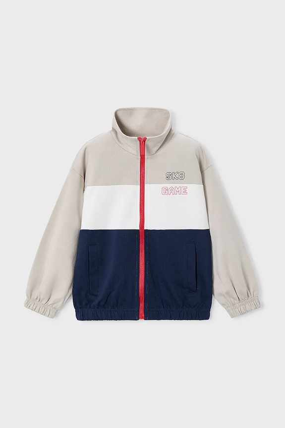 Mayoral dres dziecięcy 3883.5E.Mini.PPY2 beżowy SS26